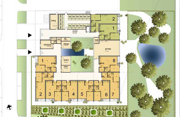 Broekgouw, Volendam begeleid wonen